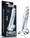 Flawless 7.5'' Clear Jel Dildo 19 cm