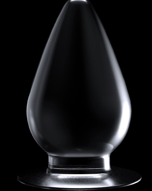 Flawless 4.5'' Clear Anal Plug