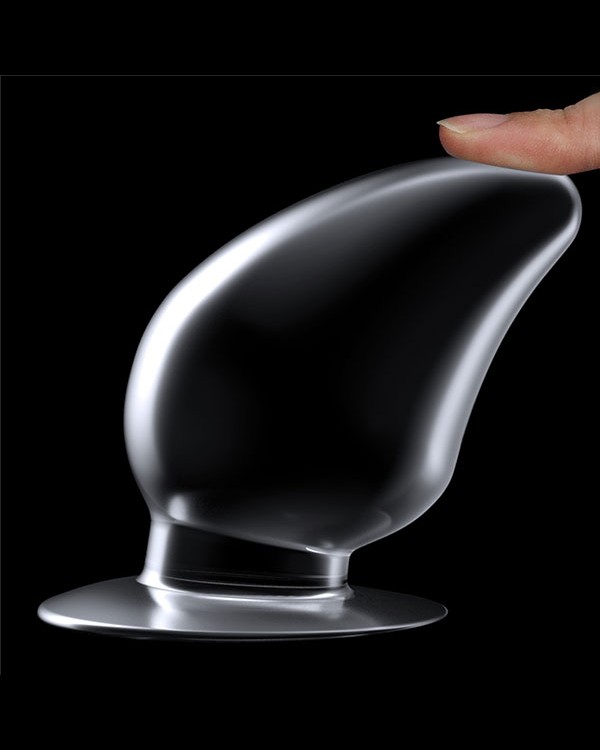 Flawless 4.5'' Clear Anal Plug