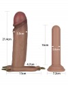 LoveToy Ingen 9'' Enhanced Set L/XL/2XL İçi Boş Kemerli Penis