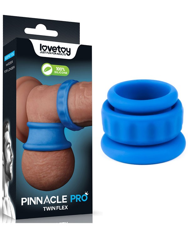 Pinnacle Pro Twin Flex Stretcher Penis ve Testis Halkası