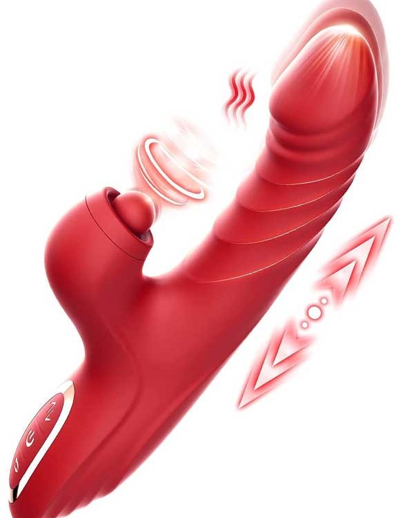 NOXXX Ruby Bliss Thrusting Sucking Rabbit Vibratör