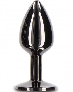 NOXXX Siyah Alüminyum Anal Plug Küçük