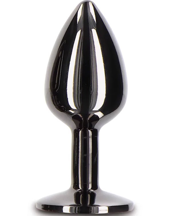 NOXXX Siyah Alüminyum Anal Plug Küçük