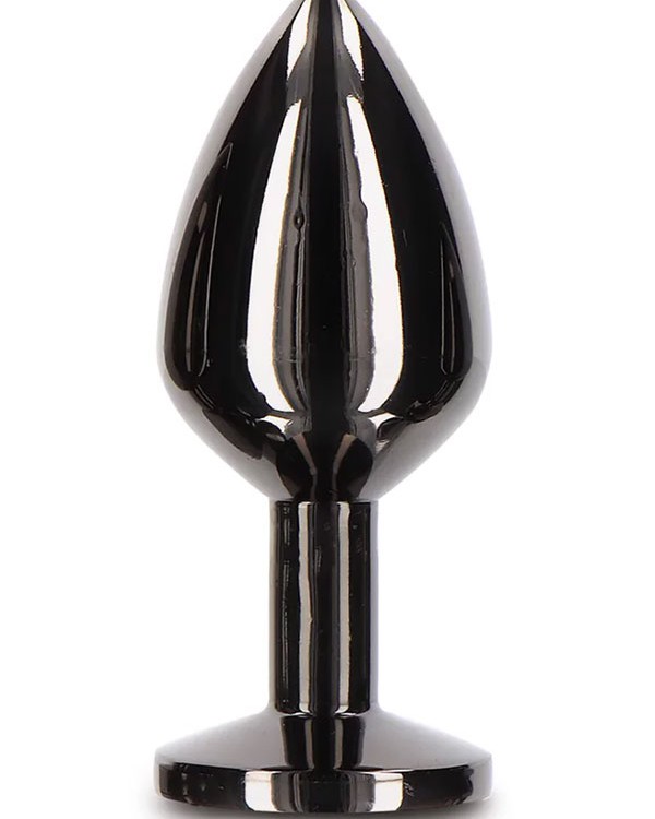 NOXXX Siyah Alüminyum Anal Plug Orta