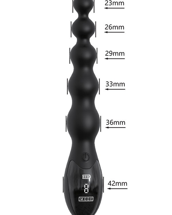 NOXXX Obsidian Boncuklu Anal Vibratör