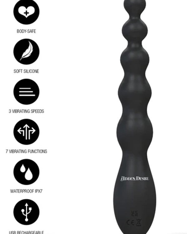 NOXXX Obsidian Boncuklu Anal Vibratör