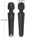 NOXXX ZYRO Wand Vibratör Şarjlı 21 cm