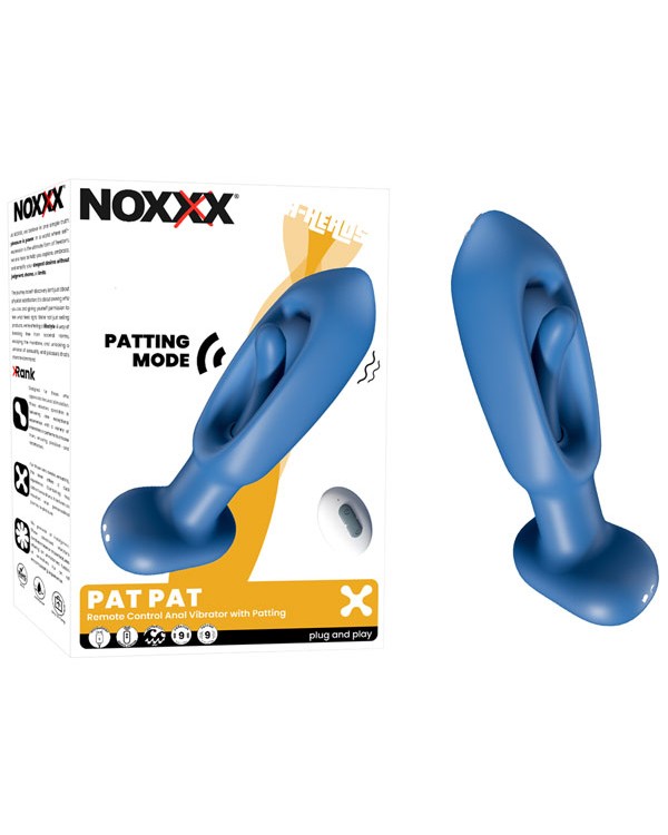 NOXXX A-Heros PAT PAT Dil Fonksiyonlu Şarjlı Anal Vibratör