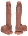 NOXXX İleri Geri Hareketli Isıtmalı Şarjlı Dildo 25 cm