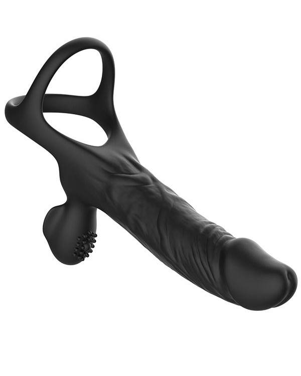 NOXXX DualDrive Uzaktan Kumandalı Esnek Takılabilir Titreşimli Penetratör Penis