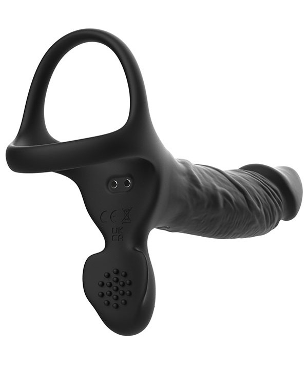 NOXXX DualDrive Uzaktan Kumandalı Esnek Takılabilir Titreşimli Penetratör Penis
