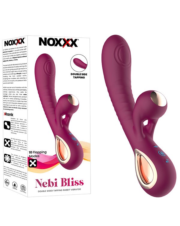 NOXXX Nebi Bliss Parmak Hareketli Titreşimli Rabbit Vibratör