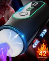 NOXXX PulseOne Isıtmalı Sesli İleri Geri Hareketli Titreşimli Vakumlu Otomatik Mastürbatör