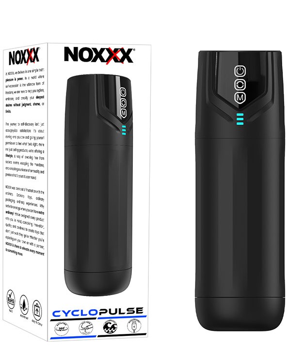 NOXXX CycloPulse Dönme ve Emiş Modlu Mastürbatör
