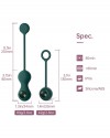 Magic Motion Crystal Duo Telefon Kontrollü Kegel Egzersiz Topları