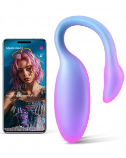 Magic Flamingo Max Telefon Kontrollü Giyilebilir Vibratör Mavi