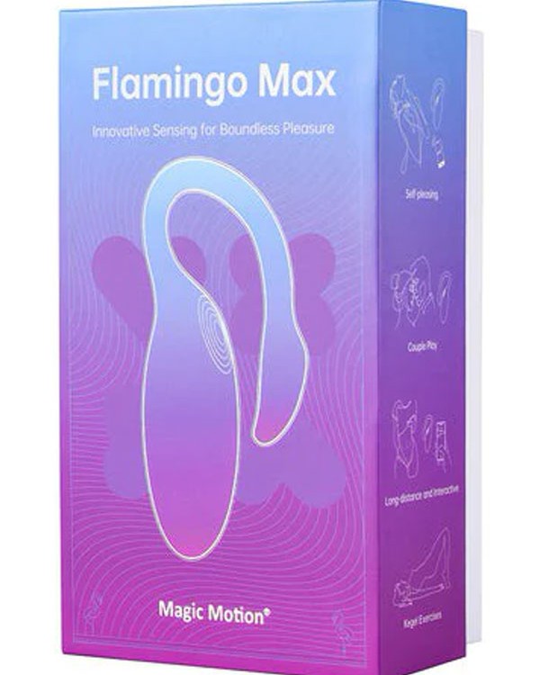 Magic Flamingo Max Telefon Kontrollü Giyilebilir Vibratör Mavi
