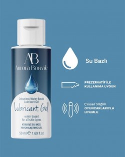 Aurora Boreale Sade Su Bazlı Kayganlaştırıcı Jel 50ml