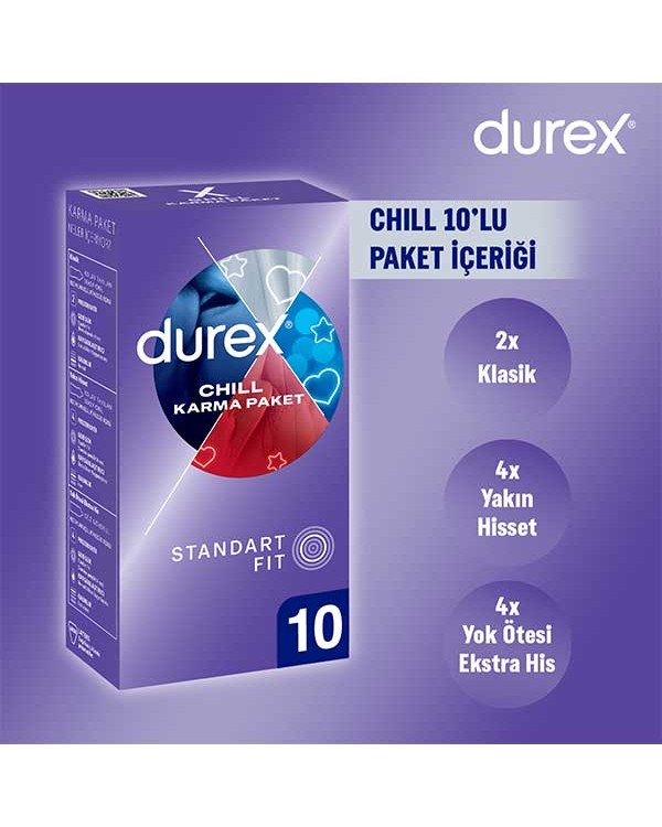 Durex Chill 10'lu Paket