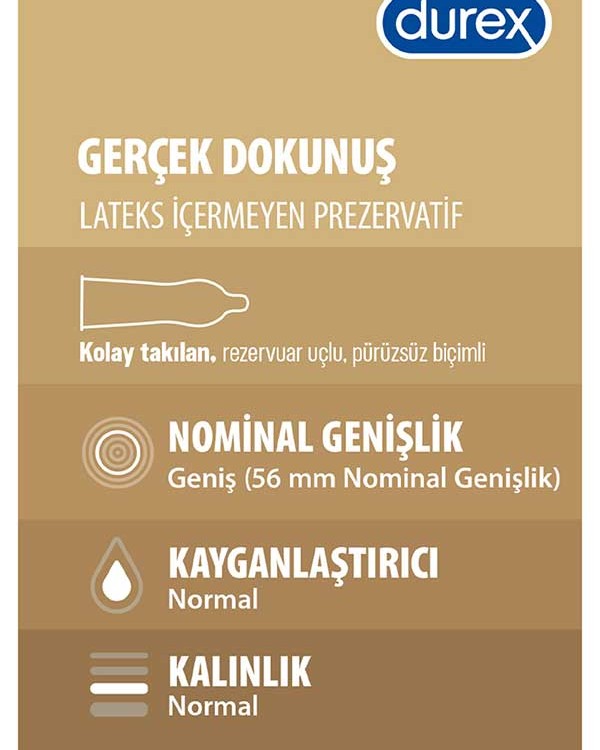 Durex Gerçek Dokunuş 10'lu Paket